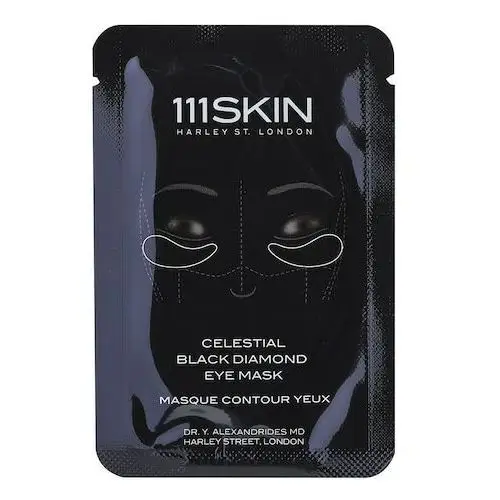 Celestial Black Diamond Eye Mask - Zestaw