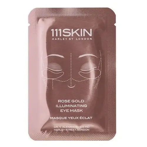 111skin Rose gold illiminating eye mask - zestaw