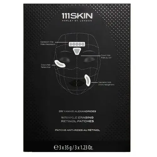 111skin wrinkle erasing retinol patches (3 x 35 g)