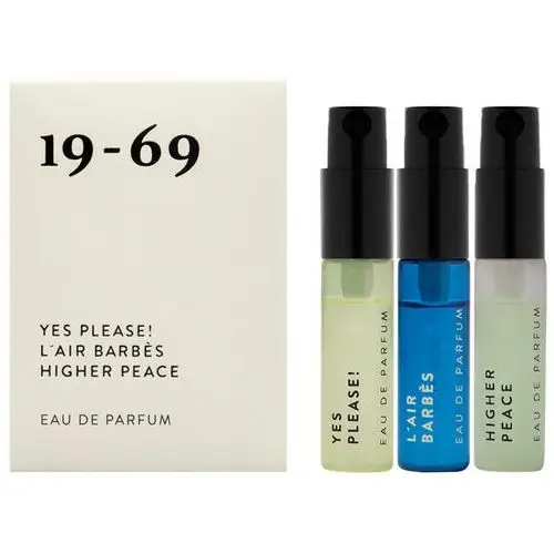 19-69 The Collection Two EdP (3 references). Higher Peace, L'Air Barbès, Yes Please! (3 x 2,5 ml), 900837