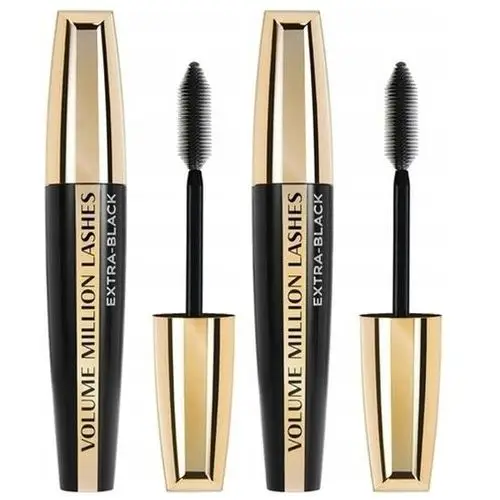 2x Loreal Volume Million Lashes pogrubiający tusz do rzęs Extra Black