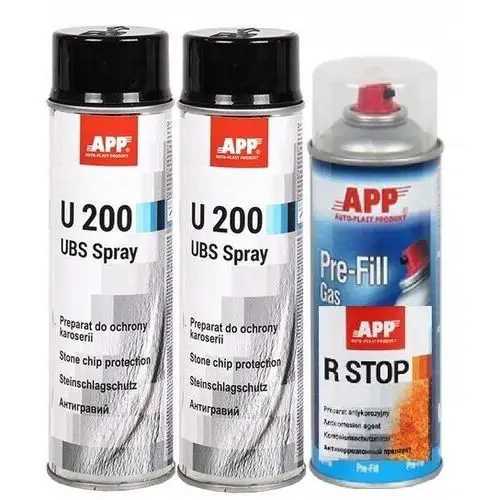 2XBARANEK 500 ML Spray U200-APP+ R-stop 400 ml App