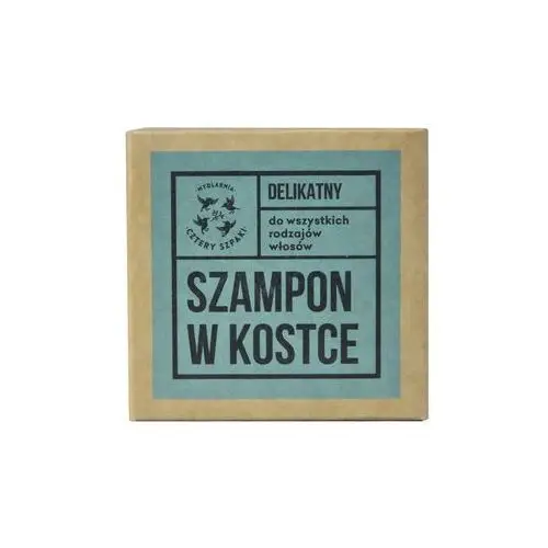 Szampon w kostce - delikatny 75g 4 szpaki