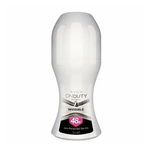 Avon OnDuty Antyperspirant w kulce damski ochrona bez plam - Women Invisible - 50ml