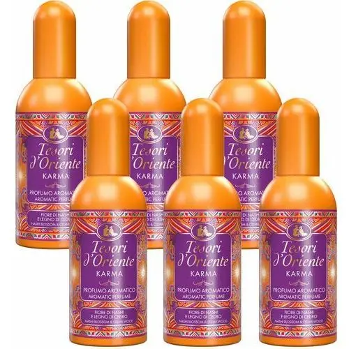 Tesori d'Oriente, Karma Ritual, Woda toaletowa, 6x100ml