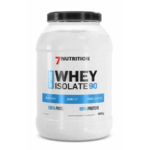 7 nutrition natural whey isolate 90 naturalny izolat białka serwatkowego wpi90 (2000 g.)