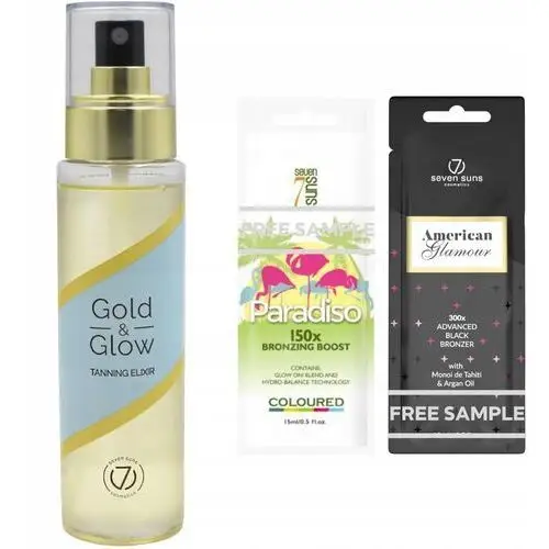 7SUNS Gold & Glow Eliksir Do Opalania Olejek