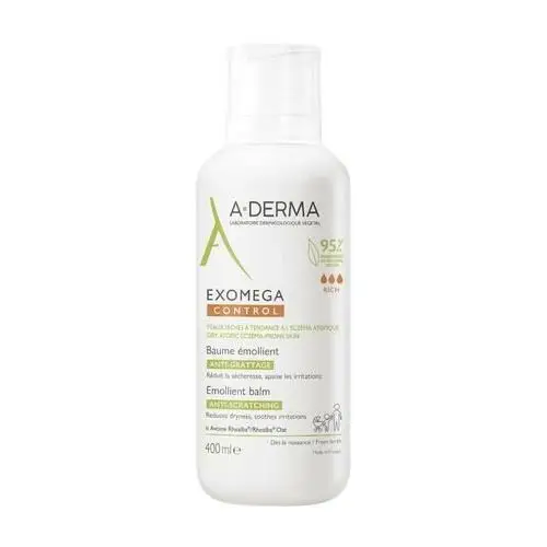 A-derma Exomega Control Baume balsam emolient przeciw drapaniu, 400ml