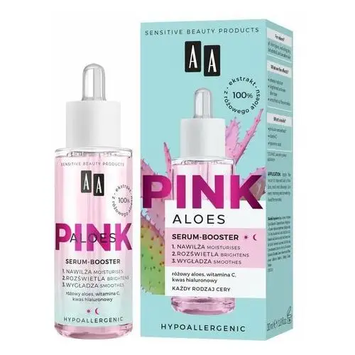 Aloes pink, serum-booster, 30 ml Aa