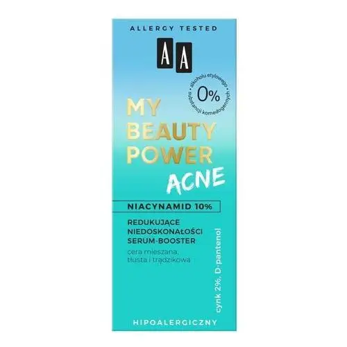 AA My Beauty Power Acne Serum-Booster redukujące niedoskonałości 30ml,1