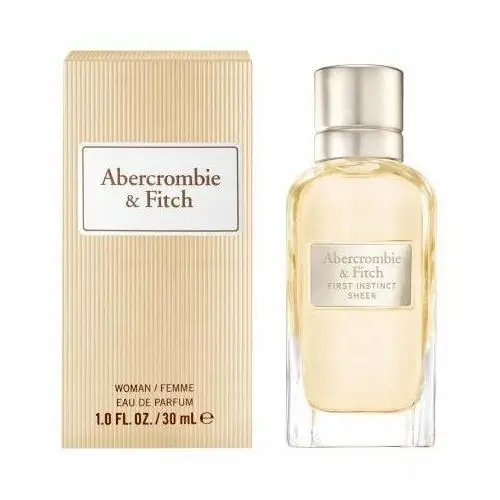 Abercrombie & Fitch, First Instinct Sheer, woda perfumowana, 30 ml