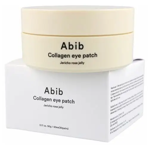 Abib - collagen eye patch jericho rose jelly, 60szt. - ujędrniające płatki pod oczy