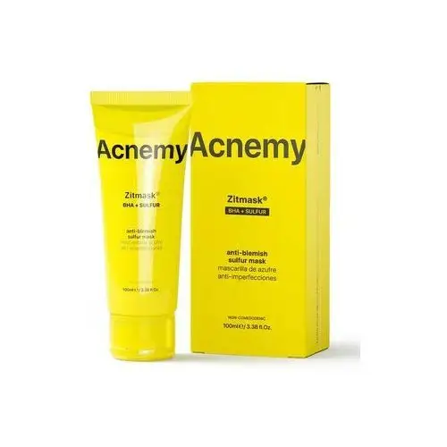 ACNEMY - ZITMASK Calming mask - Maska siarkowa przeciw niedoskonałościom, 100ml