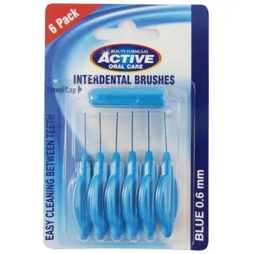 Czyściki do przestrzeni międzyzębowych 0.60mm 6szt. Active Oral Care,31