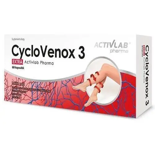 Activlab pharma Cyclovenox 3 extra x 60 kapsułek