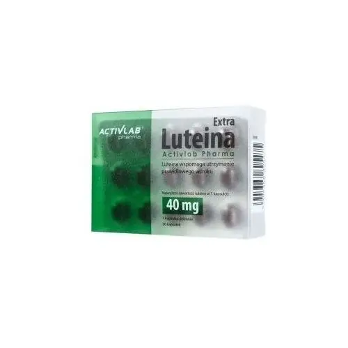 Luteina extra x 30 kapsułek Activlab pharma