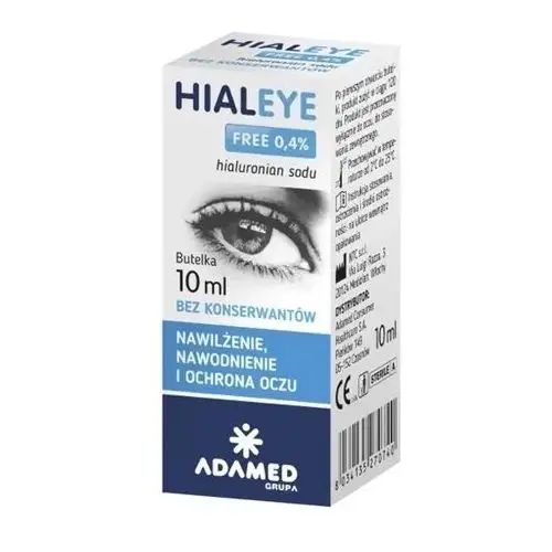 Hialeye Free 0,4% krople do oczu 10ml