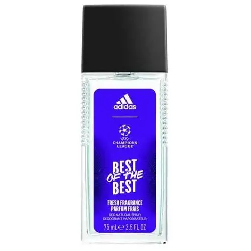 Adidas uefa champions league best of the best men deo natural spray 75 ml