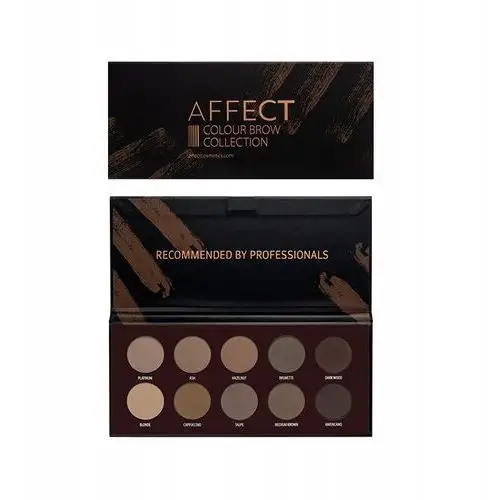 Affect Colour Brow Collection Paleta Cieni Do Brwi