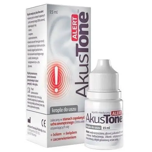 Akustone alert krople 15ml Aflofarm