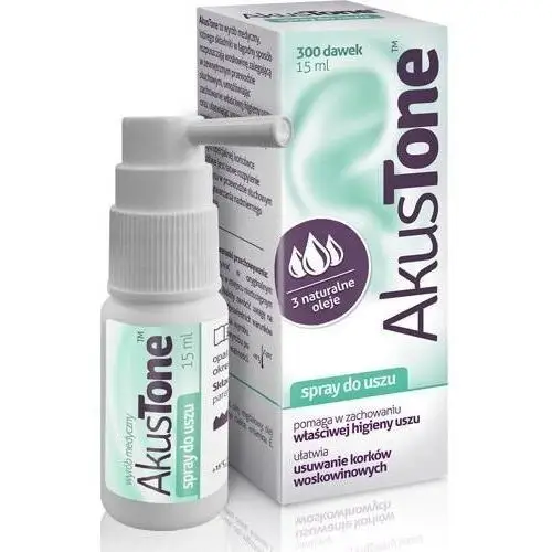 Akustone spray do uszu 15ml Aflofarm