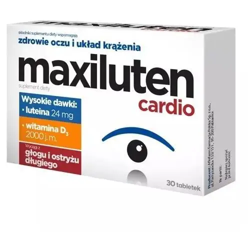 Maxiluten Cardio x 30 tabletek