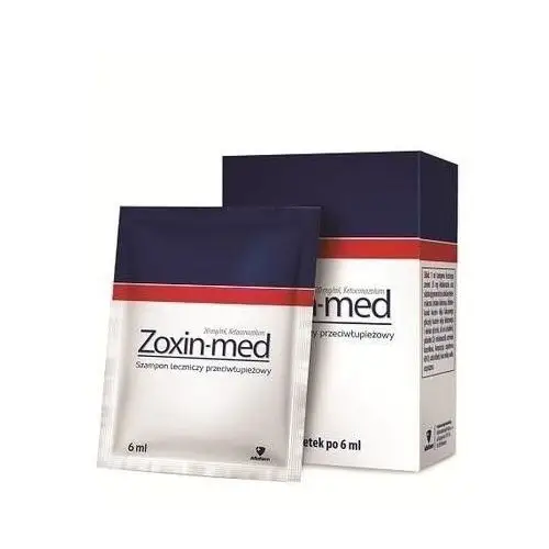 ZOXIN-MED Szampon przeciwłupieżowy 6 saszetek po 6ml
