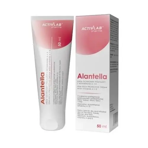 Alantella krem ochronny półtłusty z witaminami A+E 50ml