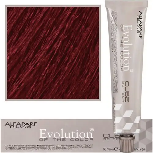 Evolution, farba do włosów, cała paleta, 7.66i, 60ml, Alfaparf