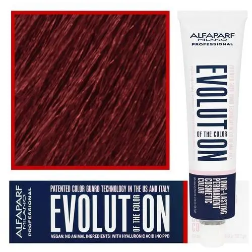 Alfaparf Evolution - wegańska farba do koloryzacji włosów, 60ml 7,6