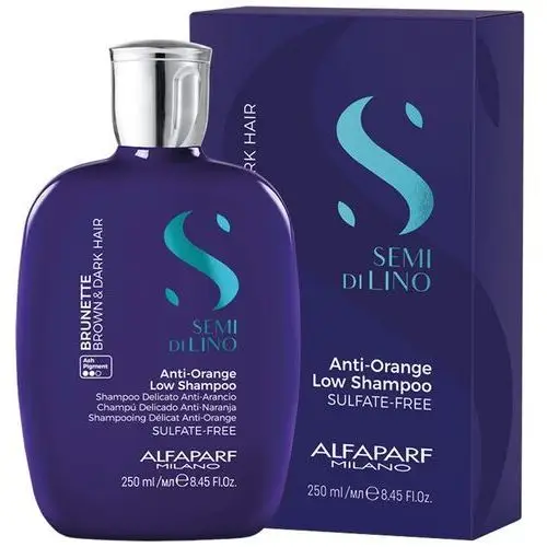 Alfaparf Milano Semi Di Lino Brunette Brown y Dark Shampoo 250ml., 303573