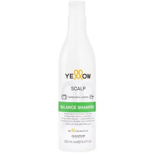 Alfaparf yellow balance - szampon do włosów przetłuszczających się, 500ml