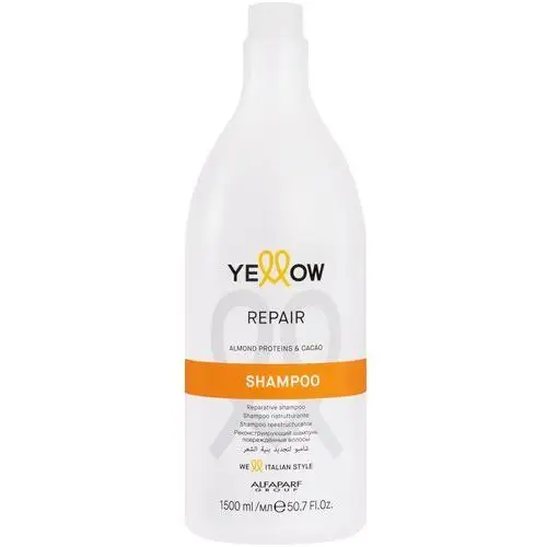 Alfaparf yellow repair - szampon regenerujący do włosów zniszczonych, 1500ml