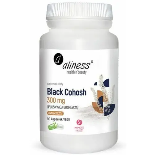 Black cohosh 300 mg (pluskwica groniasta) Aliness