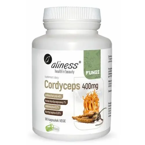 Aliness cordyceps 400 mg (maczużnik chiński)