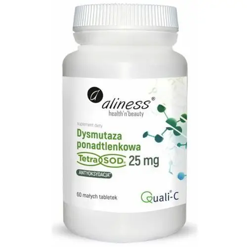 Dysmutaza ponadtlenkowa (tetra sod) 25 mg Aliness