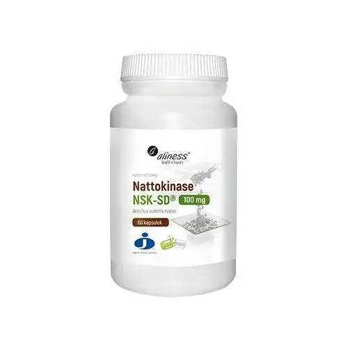 Aliness nattokinase nsk-sd 100mg - 60caps.zdrowie i uroda