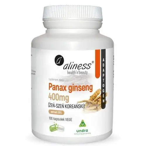 Aliness panax ginseng 400 mg żeń-szeń koreański