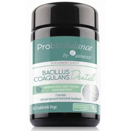 Probiobalance bacillus coagulans dental mikroflora jamy ustnej Aliness