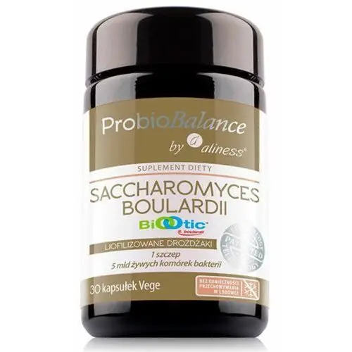 Probiobalance saccharomyces boulardii liofilizowane drożdżaki Aliness