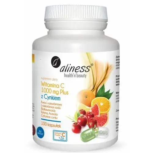 Aliness witamina c 1000 mg plus z cynkiem