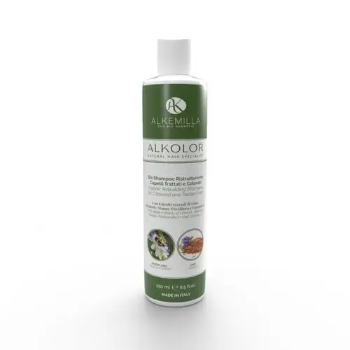 Alkemilla eco bio cosmetic Odbudowujący szampon do włosów farbowanych 250ml - alkemilla