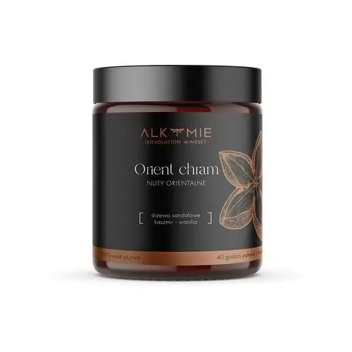 Alkmie Świeca sojowa orient chram 180 ml home spa