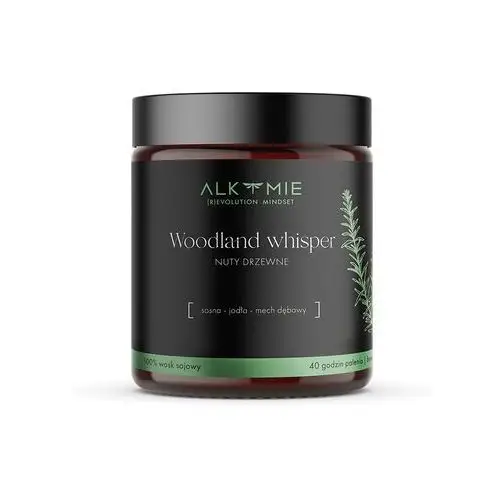 Świeca sojowa woodland whisper 180 ml home spa Alkmie