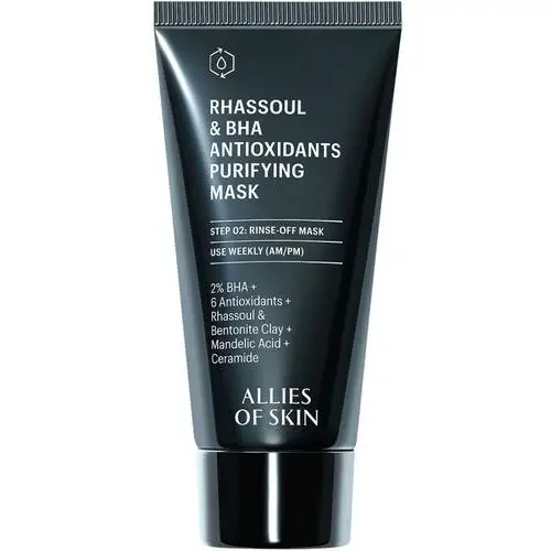 Rhassoul & bha antioxidants purifying mask (50 ml) Allies of skin