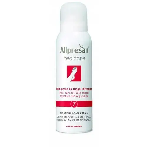 Allpresan 7 Pedicare Pianka Z Clotrimazolem 125 ml