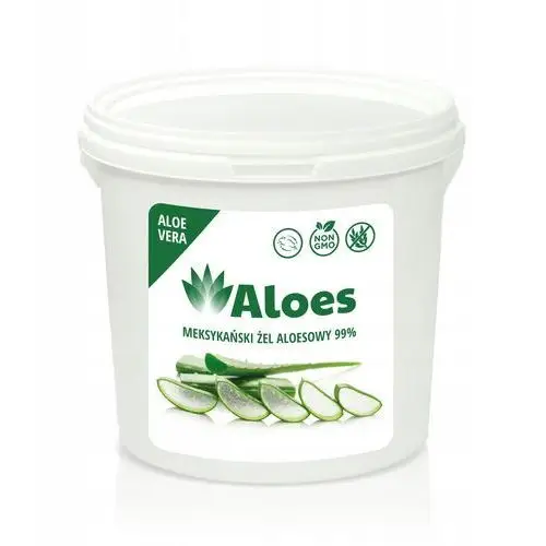 Aloes Żel Kosmetyczny 2 Kg 99%