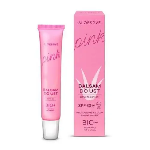 Nawilżająco ochronny balsam do ust SPF30 Aloesove PINK