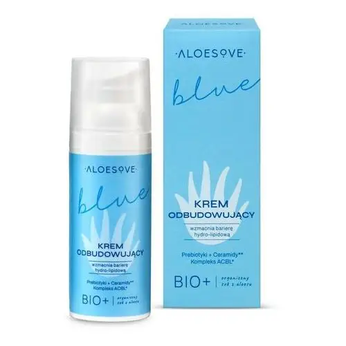 Odbudowujący krem do twarzy Aloesove BLUE,95