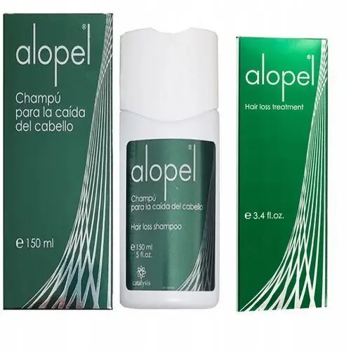 Alopel Pianka przeciw wypadaniu włosów 30ml szampon Alopel 150ml